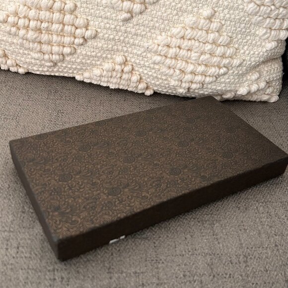 Lucy's Batik Beaded Clutch/Wallet | One of a Kind, Custom | Handmade! | BNWT 🎁 - Picture 4 of 9